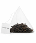 Bolsa piramidal con hojas de té negro Dian Hong