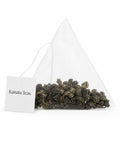 Bolsa piramidal con hojas de té Oolong Melocotón