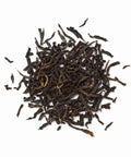 Hojas secas de té negro Dian Hong de Yunnan, China